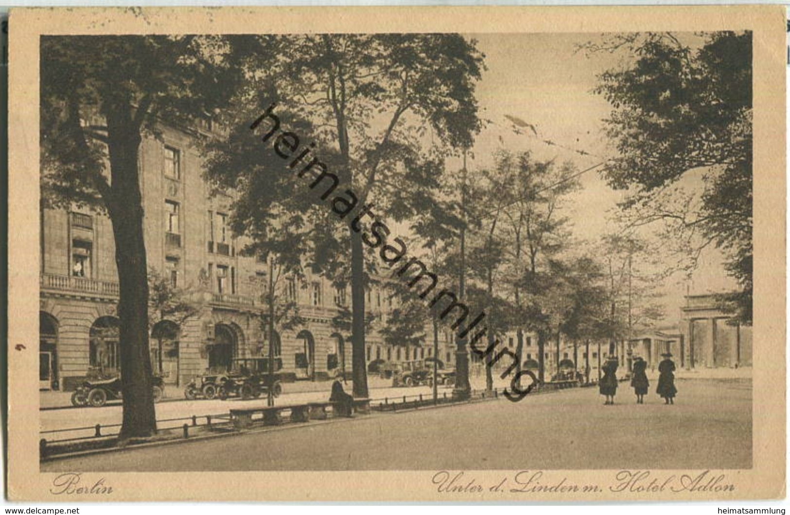 Berlin - Unter Den Linden - Hotel Adlon - Mitte