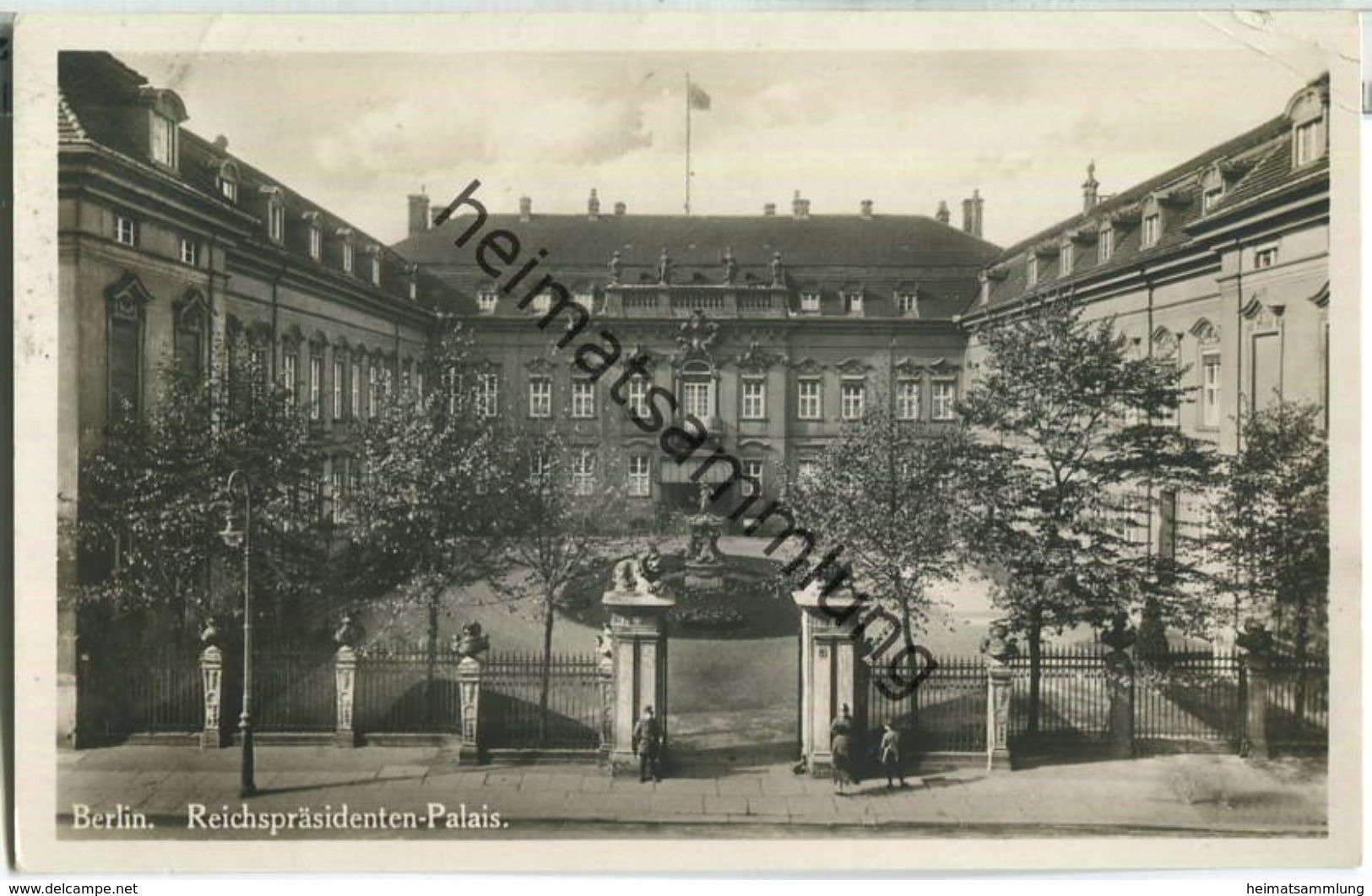Berlin-Mitte - Reichspräsidentenpalais - Foto-Ansichtskarte - Mitte