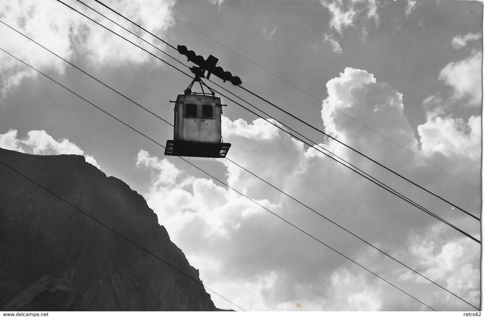 ADELBODEN - Luftseilbahn Brig-Engstligenalp, Photokarte Ca,1950 - Adelboden