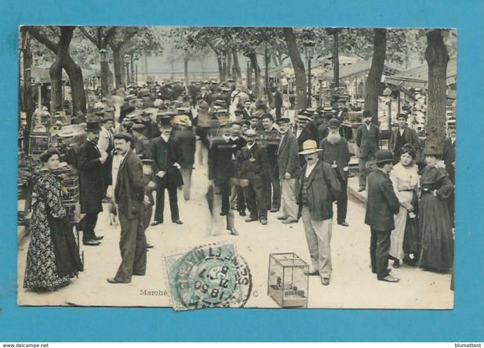 CPA - Marché Aux Fleurs  PARIS IIème - Paris (02)