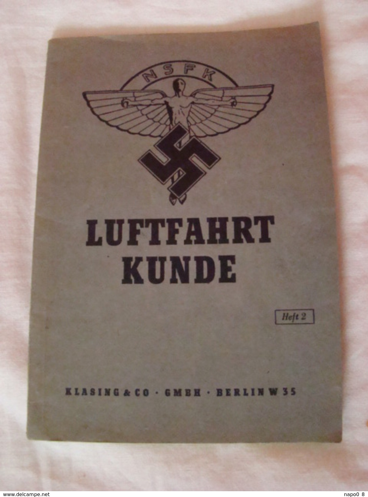 Luftfahrtkunde Fascicule N°2 (1944) - 5. Guerres Mondiales