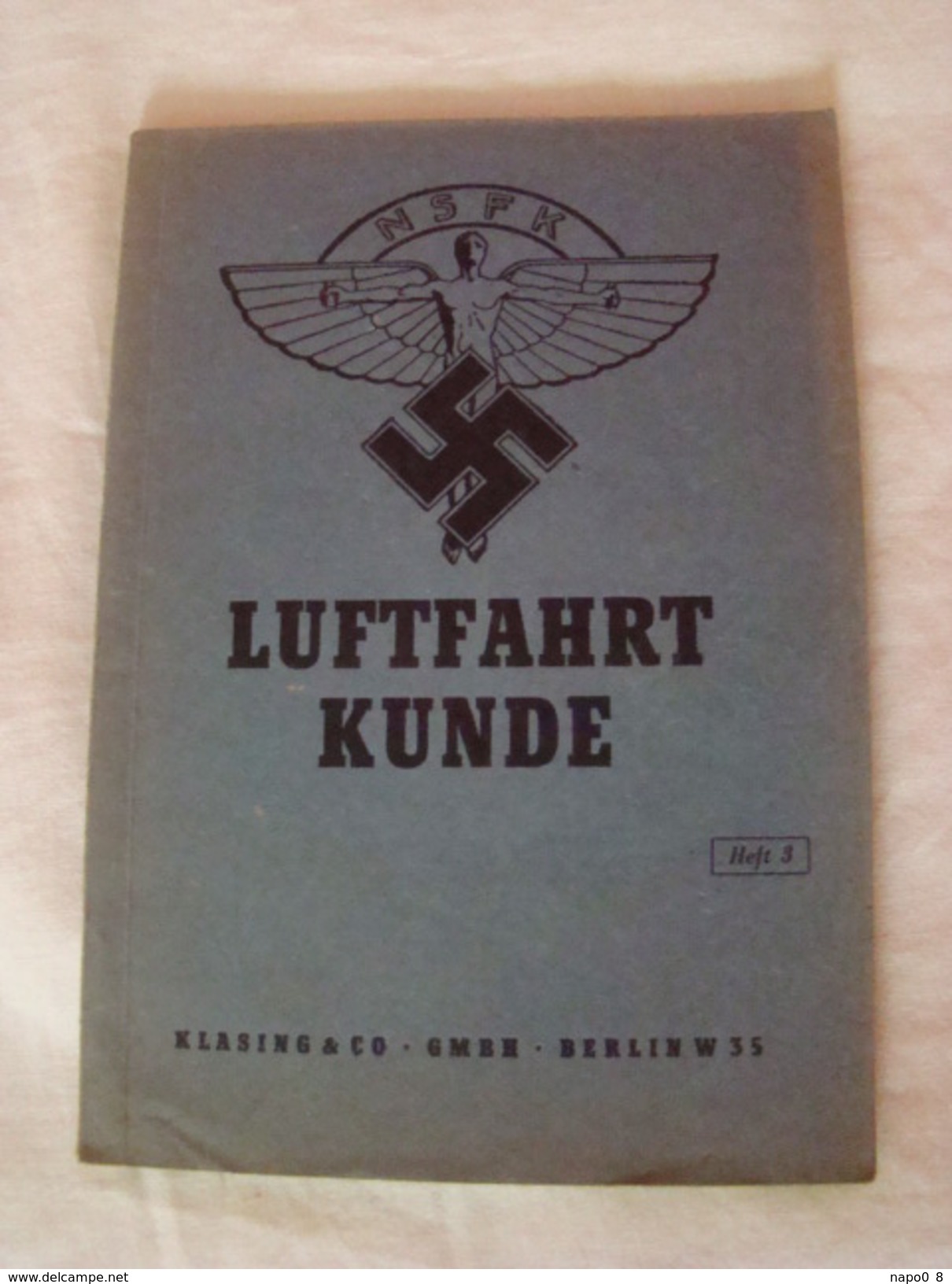 Luftfahrtkunde Fascicule N°3 (1944) - 5. Zeit Der Weltkriege