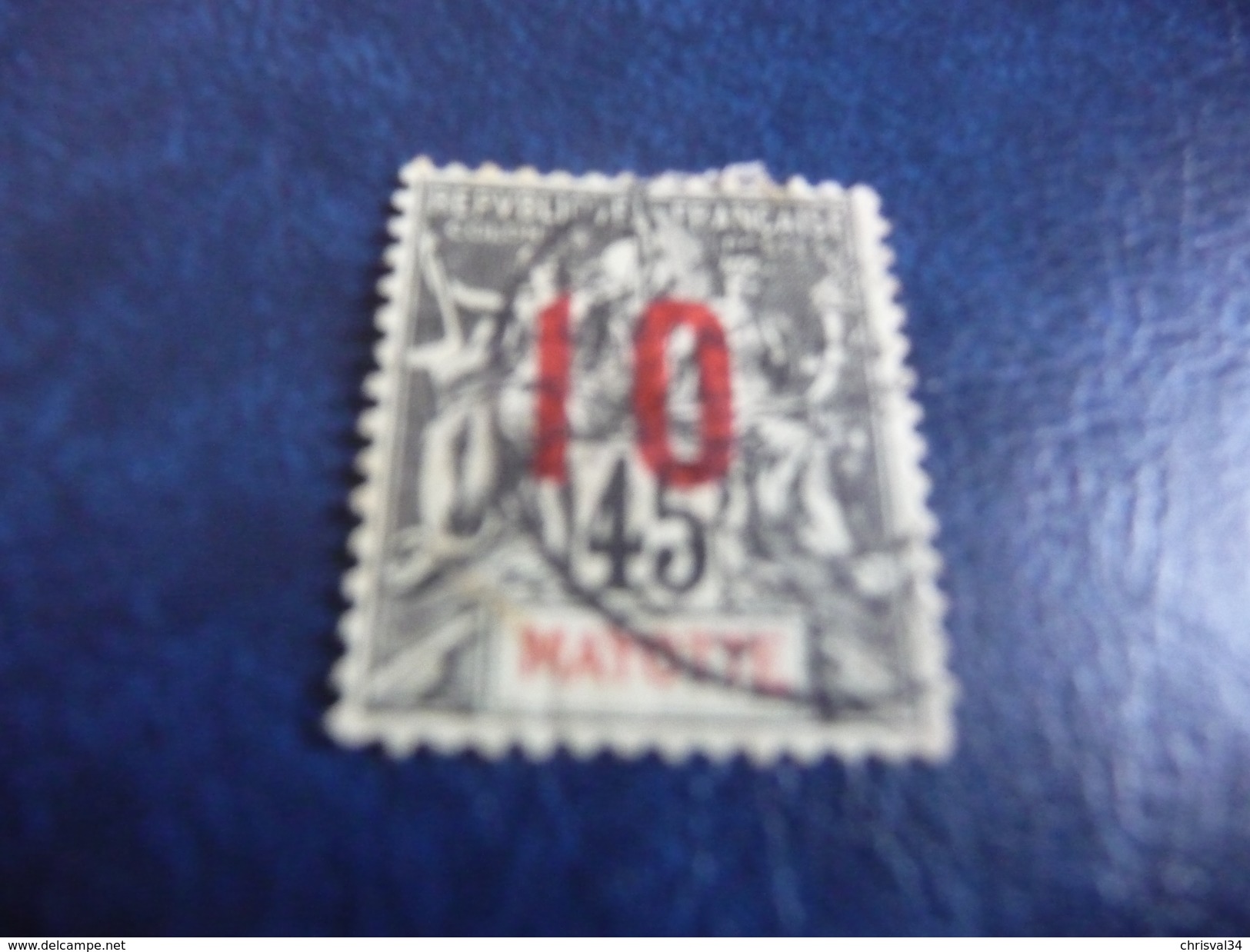 TIMBRE  MAYOTTE    N  28   COTE  3,00  EUROS  OBLITERE - Used Stamps