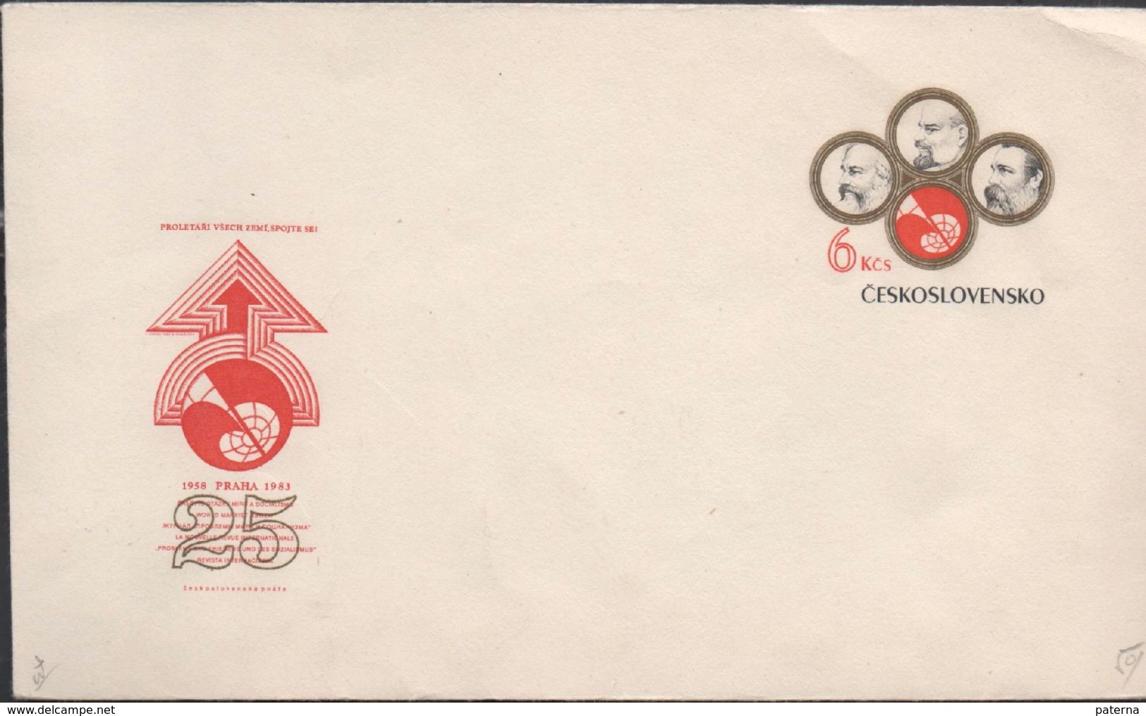 3174    Carta , Entero Postal ,nuevo Praha 1958- 1983 - Briefe