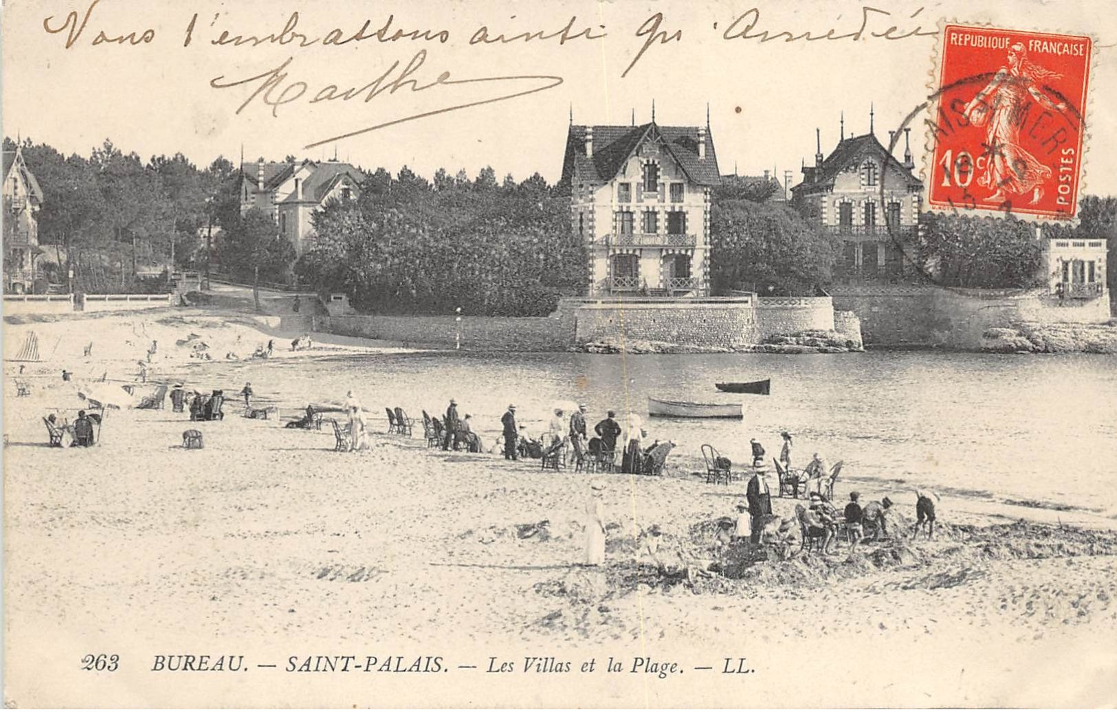 1T BUREAU SAINT PALAIS LES VILLAS ET LA PLAGE - Saint-Palais-sur-Mer