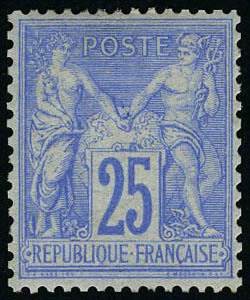 Neuf Avec Charnière N° 78, 25c Outremer, Excellent Centrage T.B. - Sonstige & Ohne Zuordnung