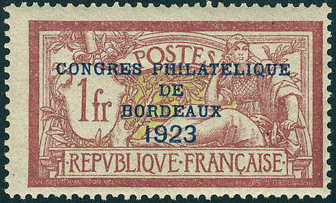 Neuf Avec Charnière N° 182, 1f Congrès De Bordeaux, Cl, T.B. - Other & Unclassified