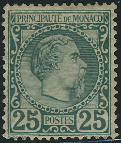 Neuf Avec Charnière N° 6. 25c Vert, 1 Dent Courte, Bien Centré, Aspect T.B. - Other & Unclassified