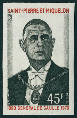 Neuf Sans Charnière N° 419/20, La Paire Anniversaire De La Mort Du Général De Gaulle, Dent. + ND + 2 épreuves De Luxe. T - Altri & Non Classificati