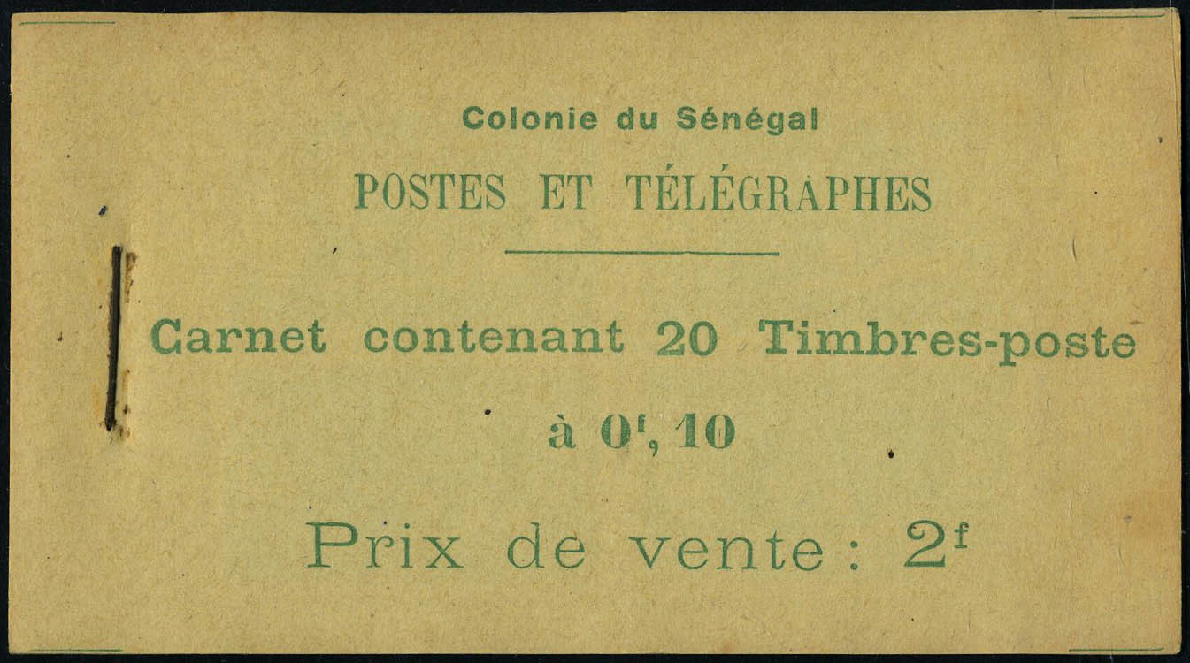 Neuf Sans Charnière N° 73, 10c Vert Jaune Et Vert, Carnet Complet De 20ex Variété F Brisé T.B. Maury Carnet 6a - Sonstige & Ohne Zuordnung