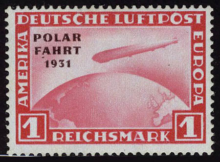 Neuf Avec Charnière N° 40, 1m Polar Fahrt, Variété Sans Trait D'union, T.B. Certificat Schlegel, Michel - Sonstige & Ohne Zuordnung