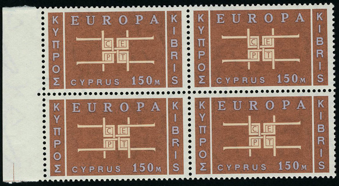 Neuf Sans Charnière N° 217/19, La Série Europa 1963, Blocs De 4, Bdf, T.B. - Altri & Non Classificati