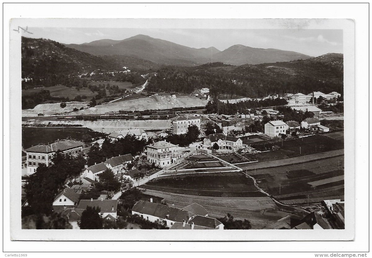 POSTUMIA PANORAMA VEDUTA DAL MONTE SOVIC   VIAGGIATA  FP - Kroatien