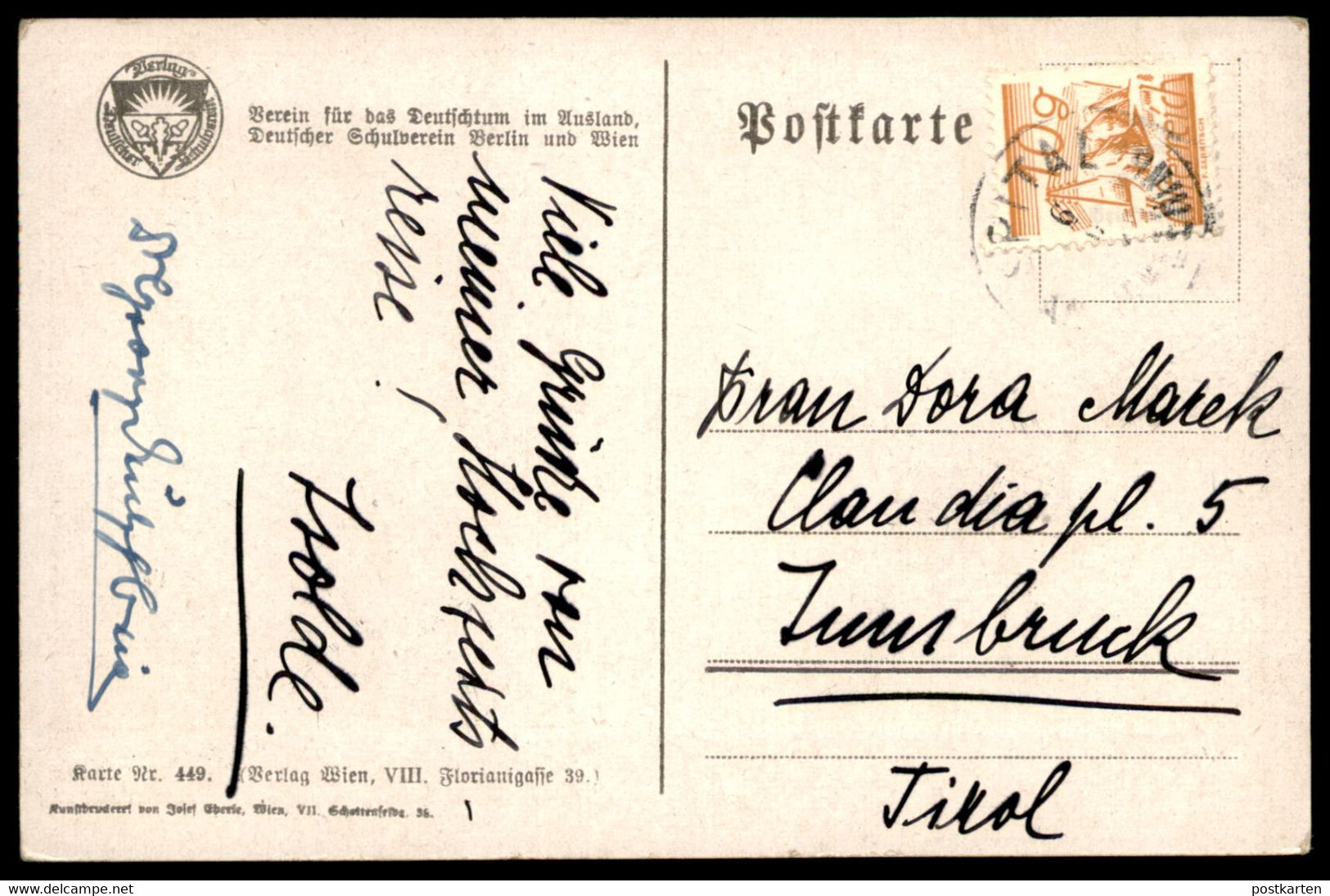 ALTE KÜNSTLER POSTKARTE SEMMERING AUSBLICK VOM HOTEL ERZHERZOG JOHANN Postcard Ansichtskarte AK Cpa - Semmering