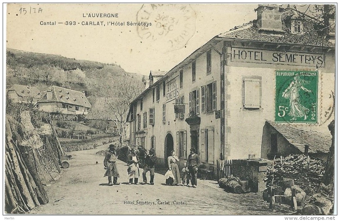 15 - CARLAT - L'Hôtel Semeteys - Carlat