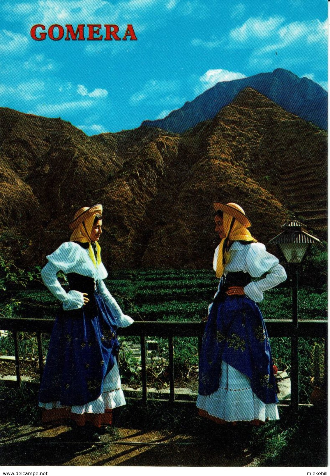 GOMERA-TRAJES TIPICOS-folklore - Gomera