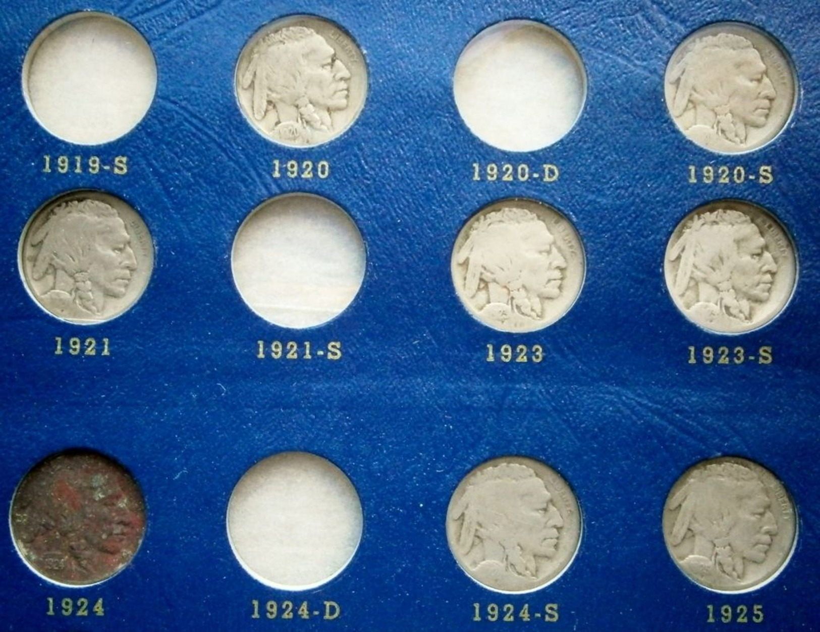 US 1913-1938 Buffalo Nickels Collection - Collections