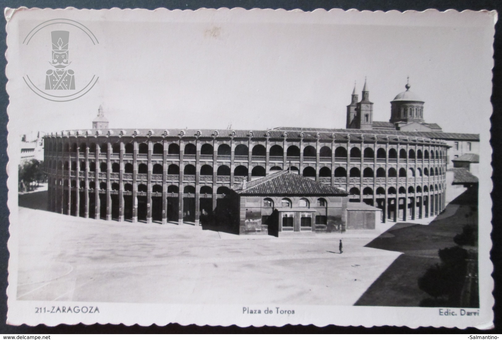 OLD POSTCARD - CP - ZARAGOZA - PLAZA TOROS - ARAGON - POSTED CIRCULATED - Zaragoza