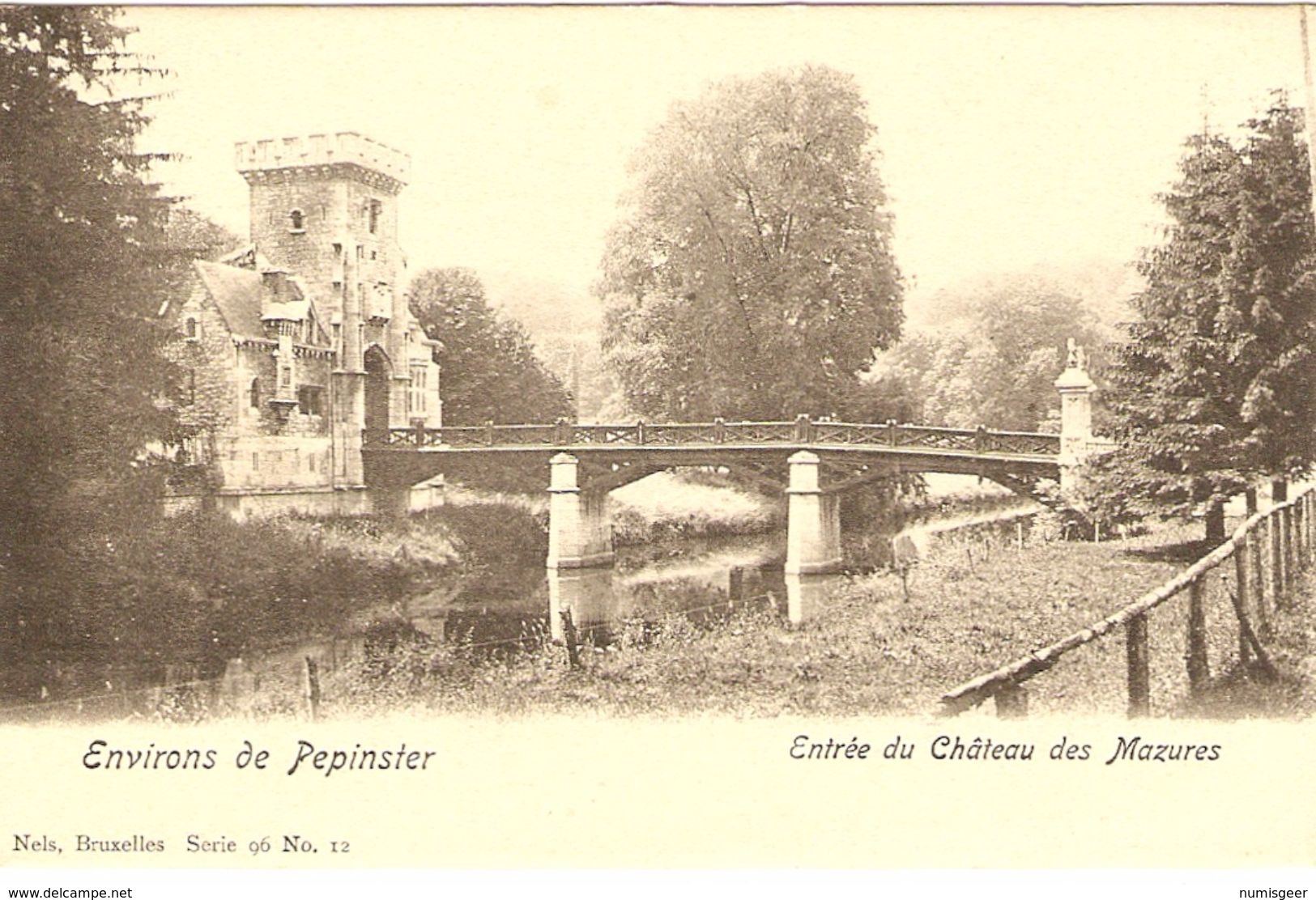 Environs De PEPINSTER  ---  Entrée Du Château Des Mazures - Pepinster