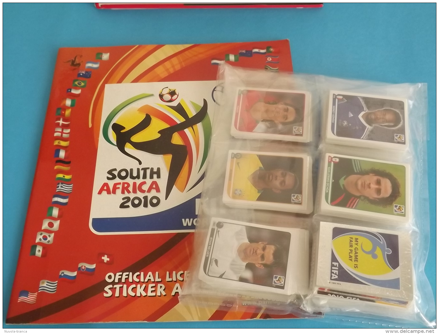 South Africa 2010 Album Vuoto+set Completo Figurine Panini - Edizione Italiana