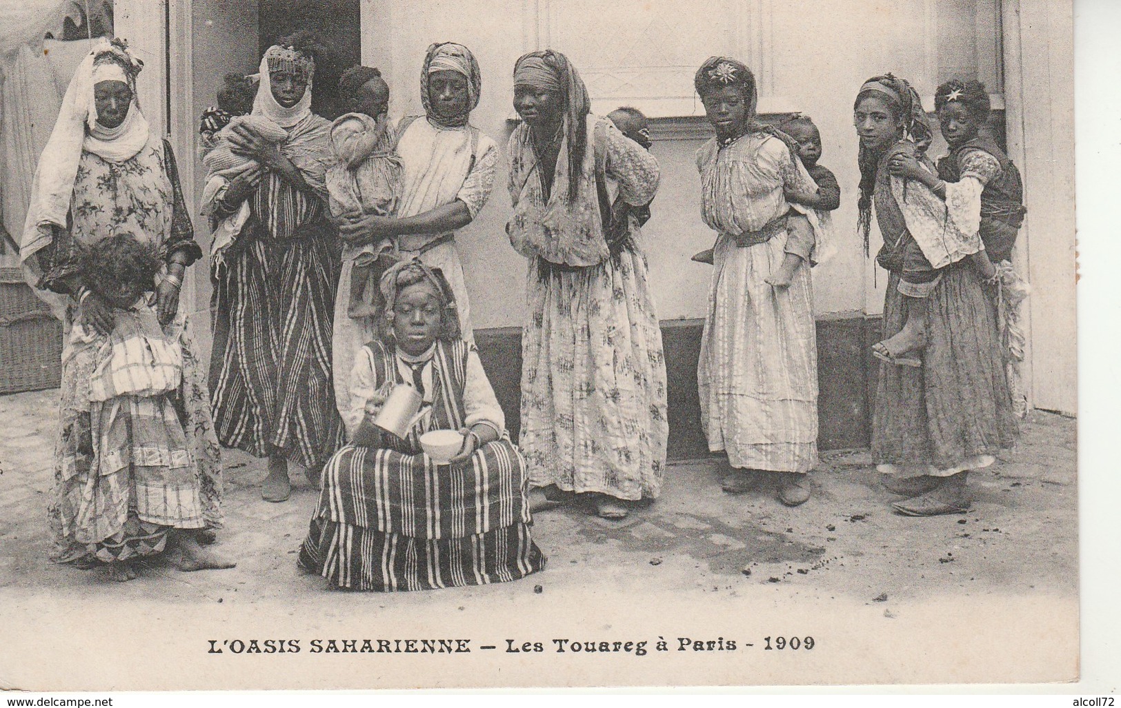 L'Oasis Saharienne-Les Touaregs à Paris-1909. - Sahara Occidental