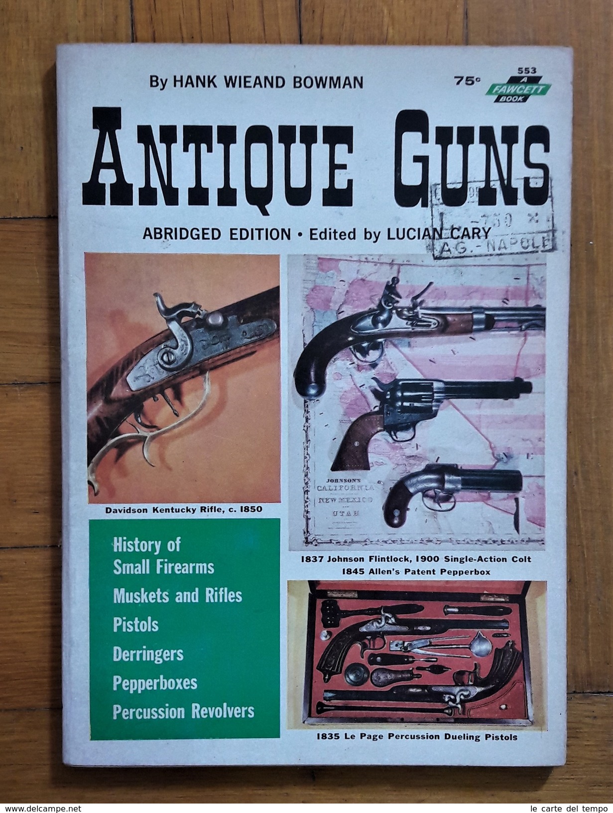 Antique Guns By Hank Wieand Bowman. Fourth Printing 1963 - Altri & Non Classificati