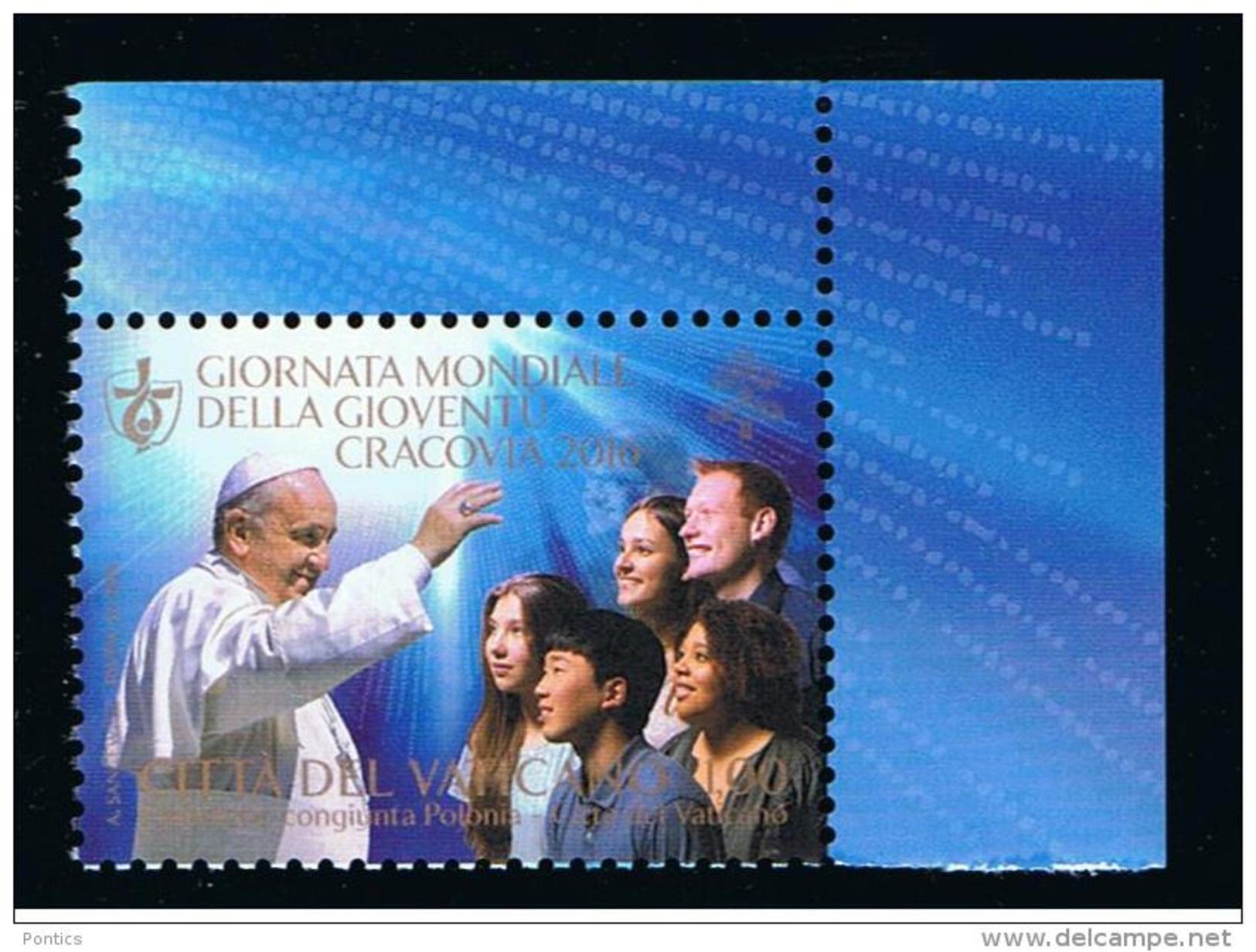 2016 - VATICAN - VATICANO - VATIKAN - D16G - MNH SET OF 1  STAMP  ** - Unused Stamps