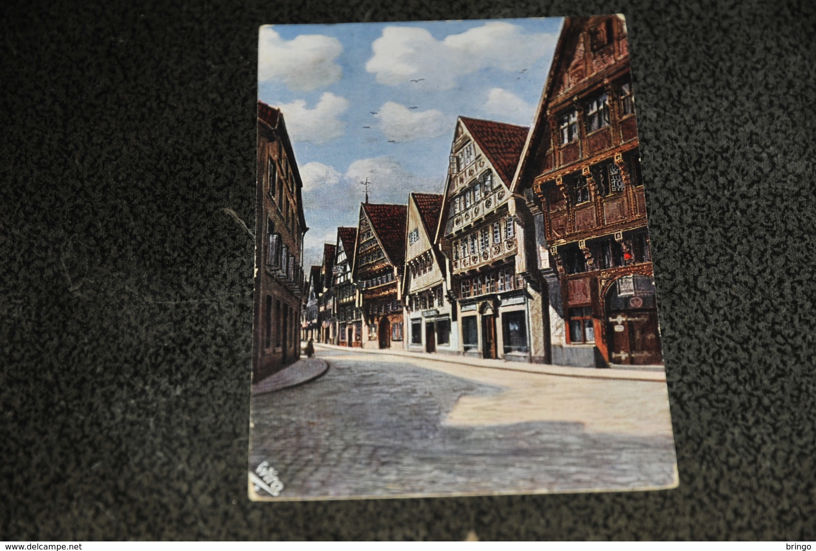 1854- Osnabrück, Bierstrasse / Künstler Serie WIRO / Wiedemann's Künstlerkarte - Osnabrück