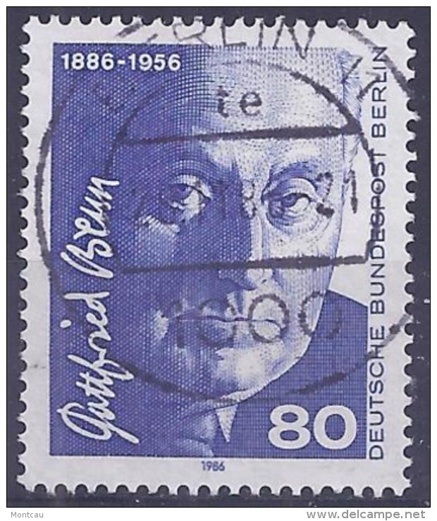 Germany-Berlin Gottfried Benn  80  Pf.  Mi:760 Sc:9N511  (o) - Gebraucht