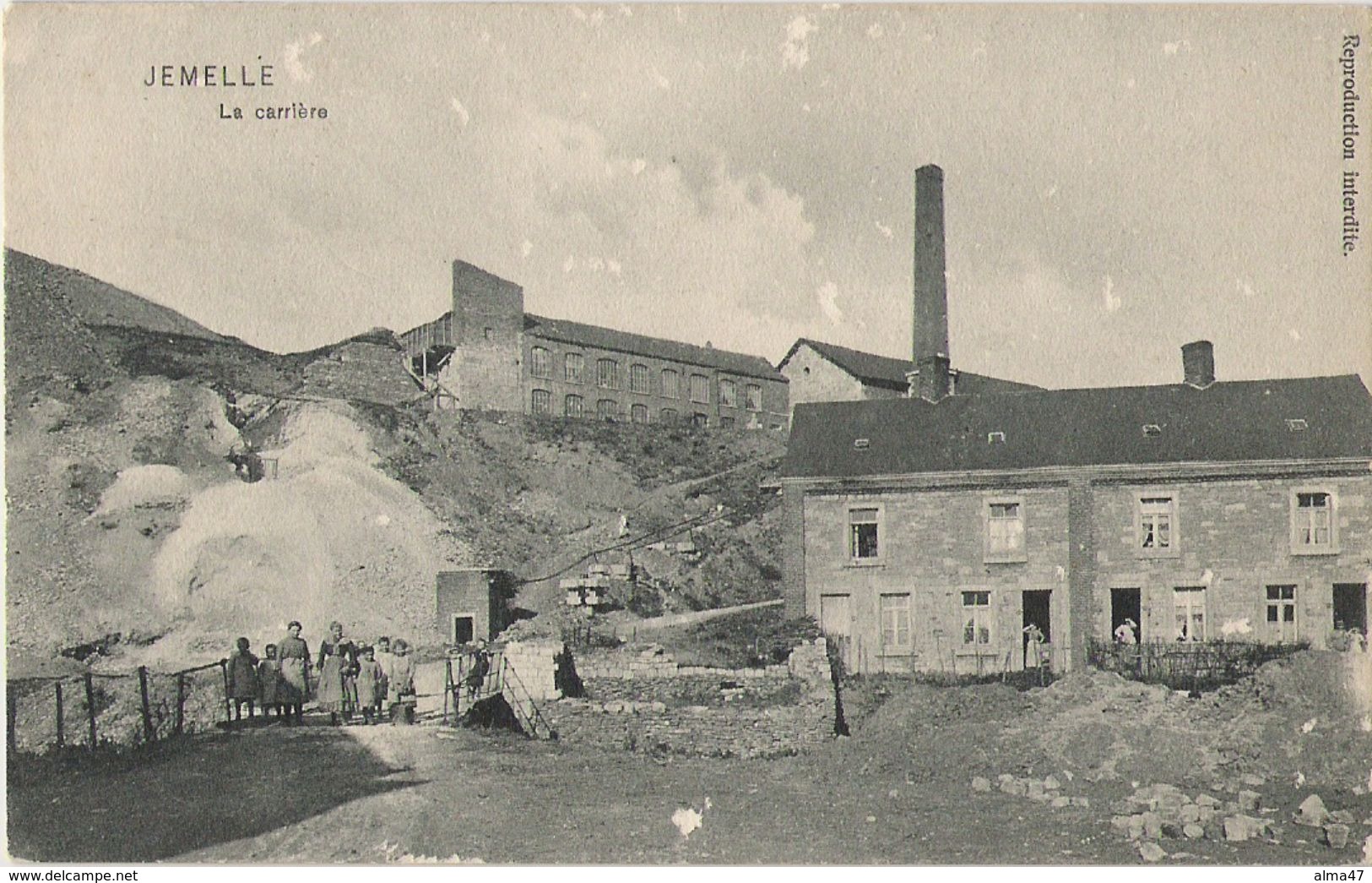 Jemelle - La Carrière Animée - Dr. Trenker C°, Bruxelles 1906.  Jem. 13 - Rochefort