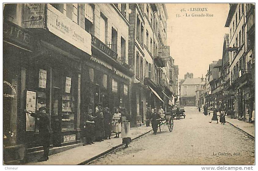 LISIEUX LA GRANDE RUE - Lisieux