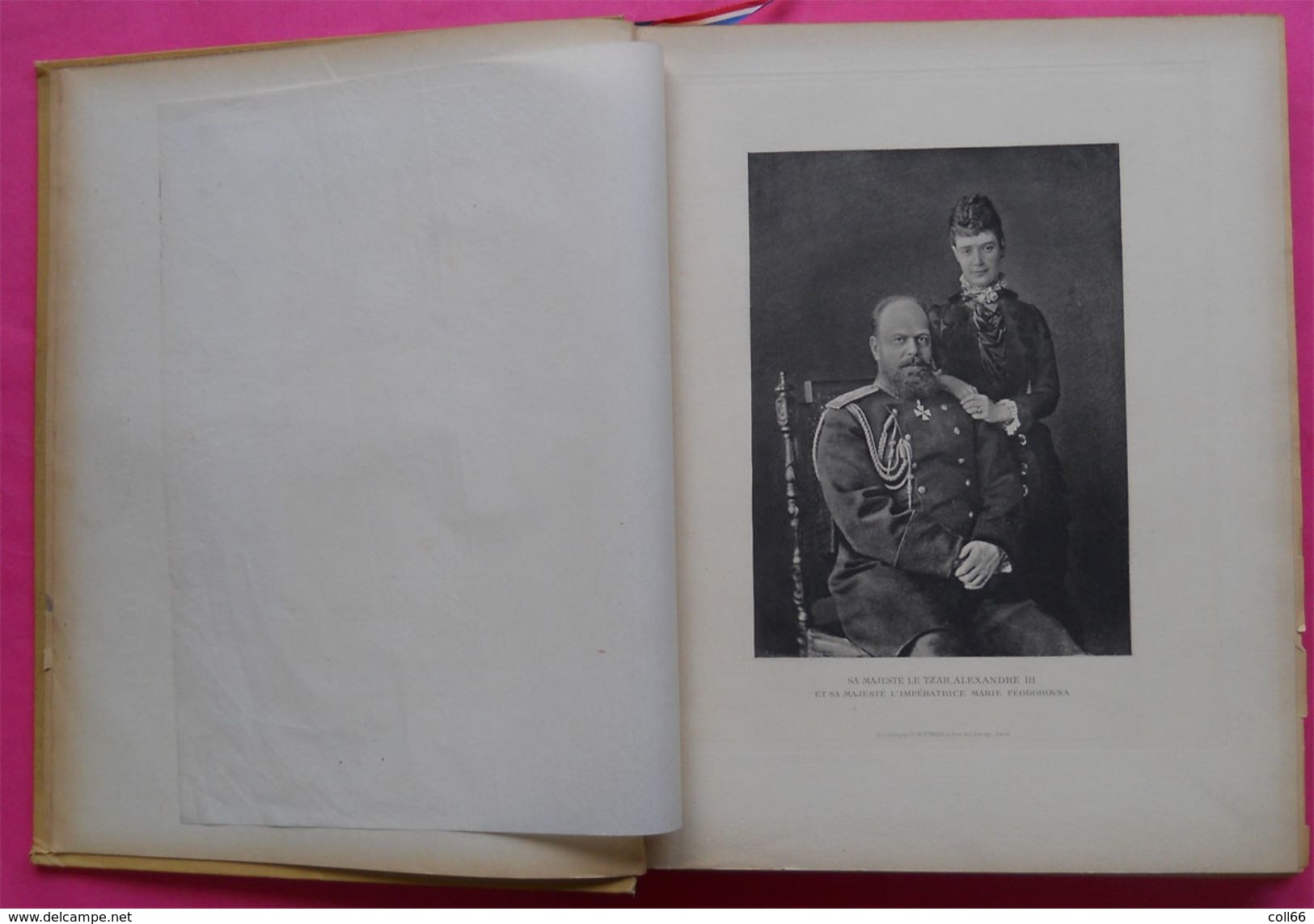 RARE 1891-1898 Le Livre D'Or De L'Alliance Franco-Russe De Philippe Deschamps Tsar Alexandre III Nicolas II - 1801-1900