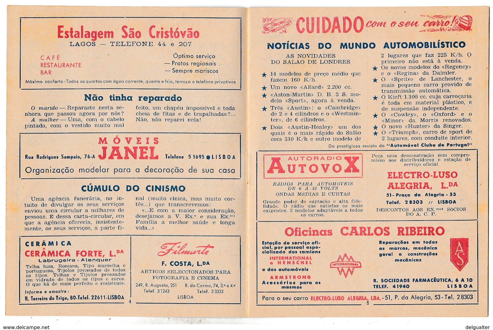 Magazine * Portugal * Intervalo * 1955 * Nº26 * 16 Pages - Revues & Journaux