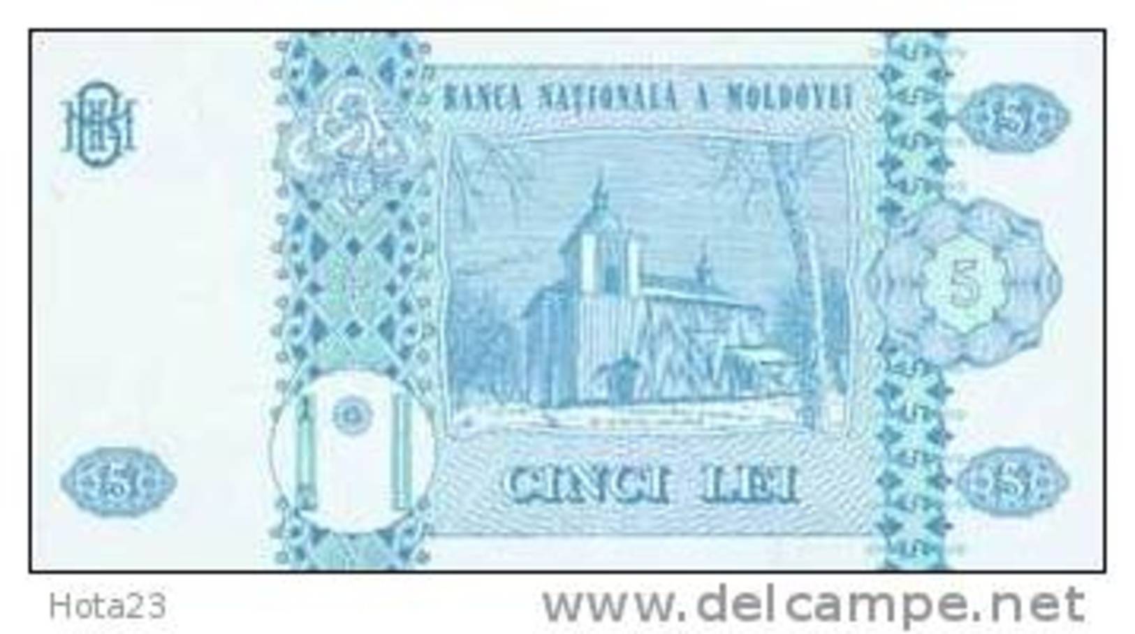 Moldova - 5 Ley  1994 UNC - KING - Moldavië