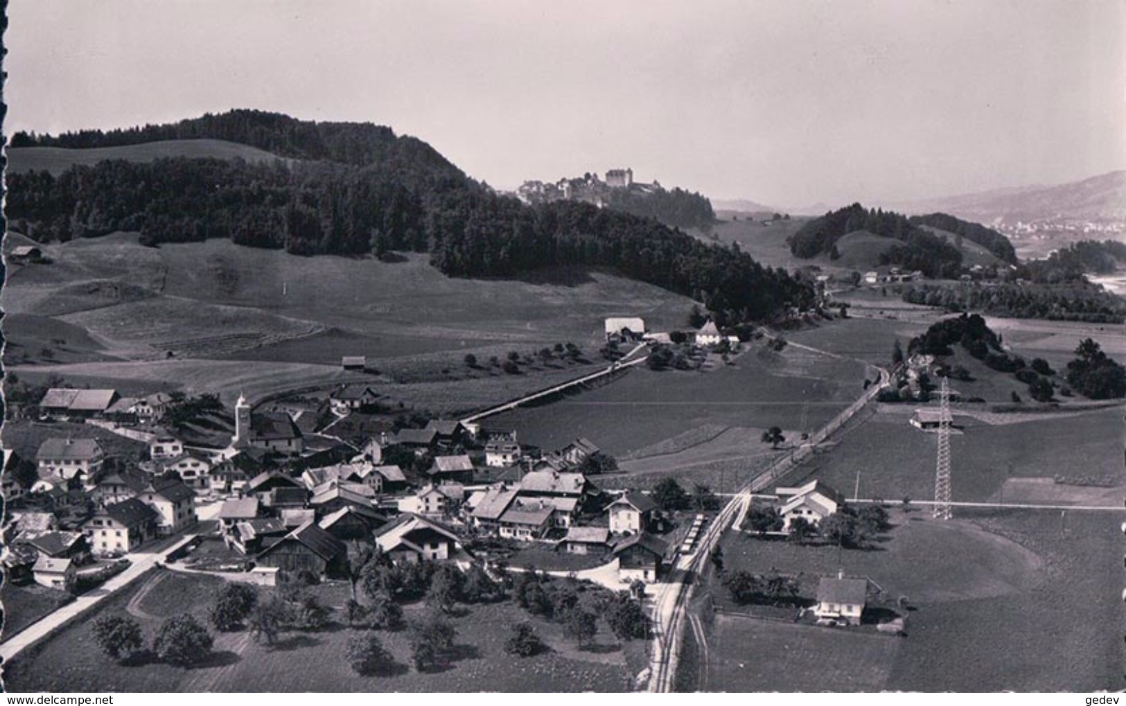 Enney Vu D'avion, Gare Et Chemin De Fer (970) - Enney