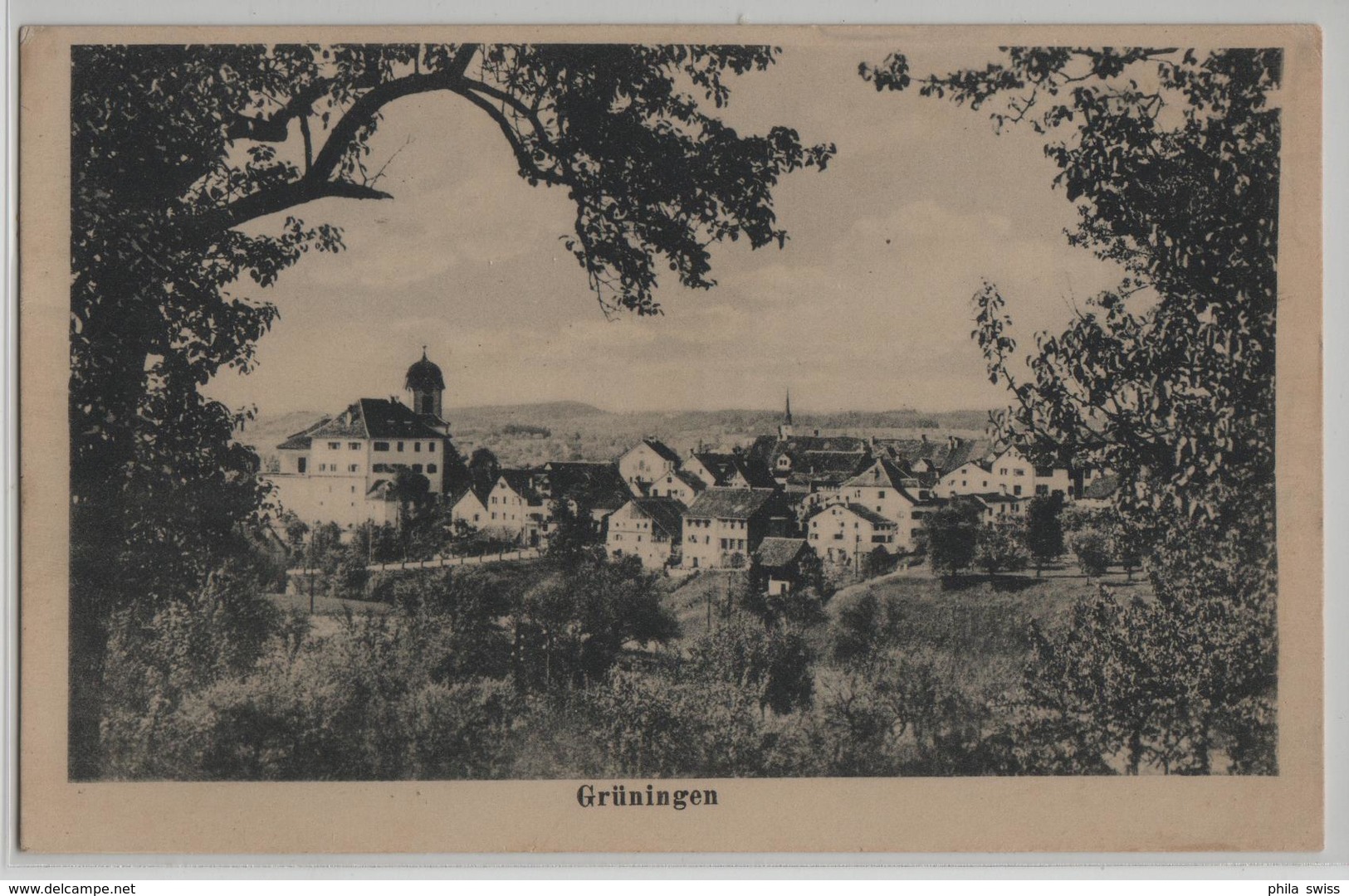 Grüningen - Generalansicht - Photo: J. Hürlimann - Grüningen