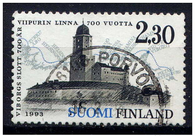 FINLANDE. - 1175° - CHÂTEAU DE VYBORG - Used Stamps