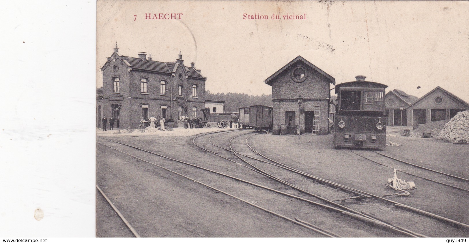 STATION GARE DE HAECHT VICINAL - Gares - Sans Trains