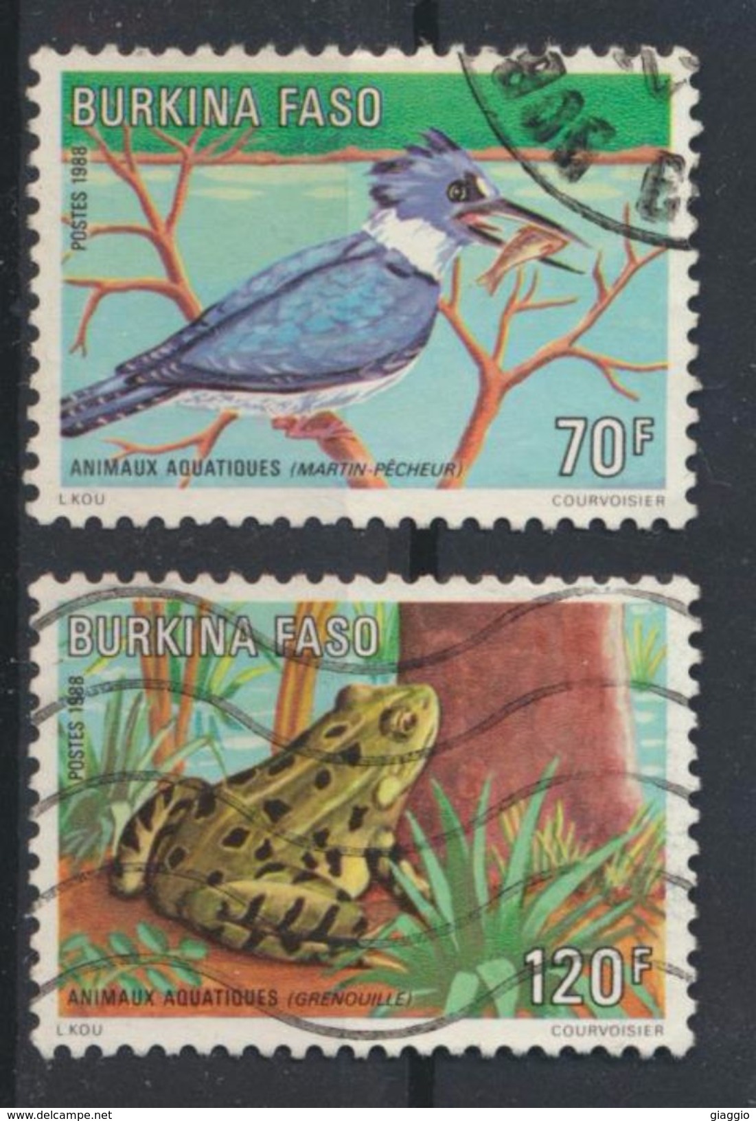 °°° BURKINA FASO - Y&T N°789/91 - 1988 °°° - Burkina Faso (1984-...)