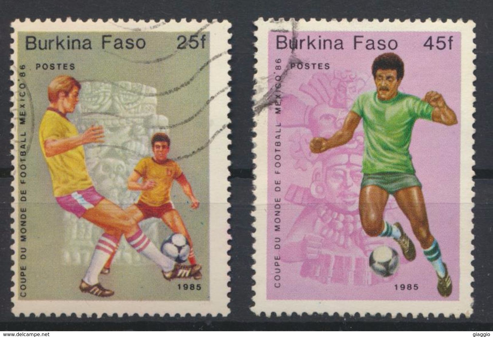 °°° BURKINA FASO - Y&T N°666/67 - 1985 °°° - Burkina Faso (1984-...)