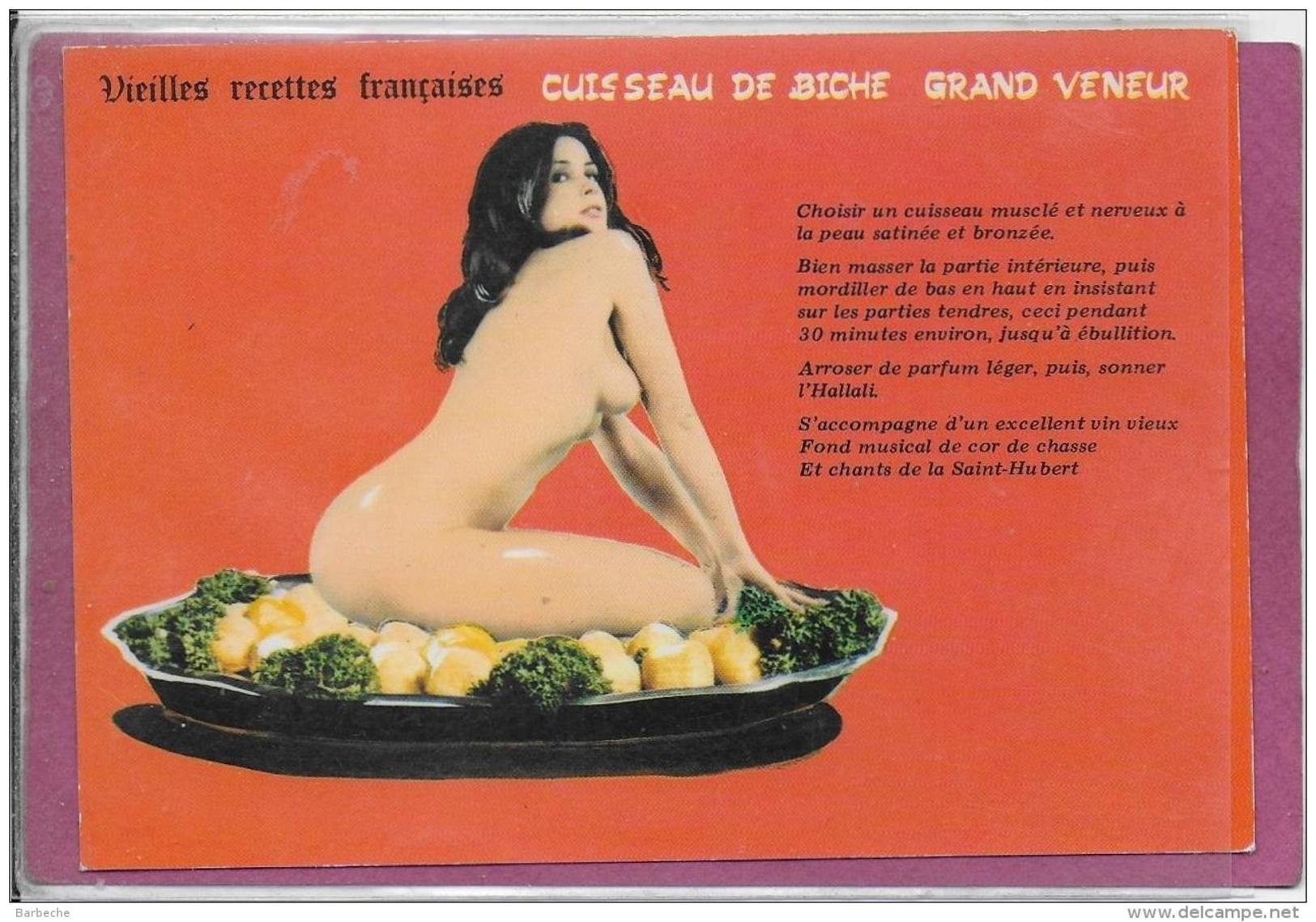 VIEILLES RECETTES FRANCAISES.- Cuisseau De Biche Grand Veneur - Humor