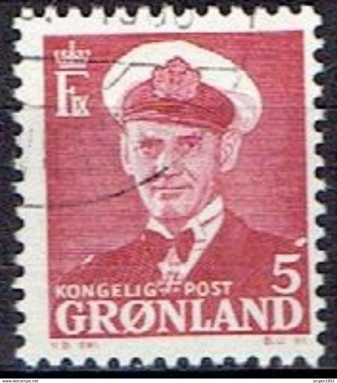 GREENLAND  # FROM 1950 STAMPWORLD 29 - Used Stamps