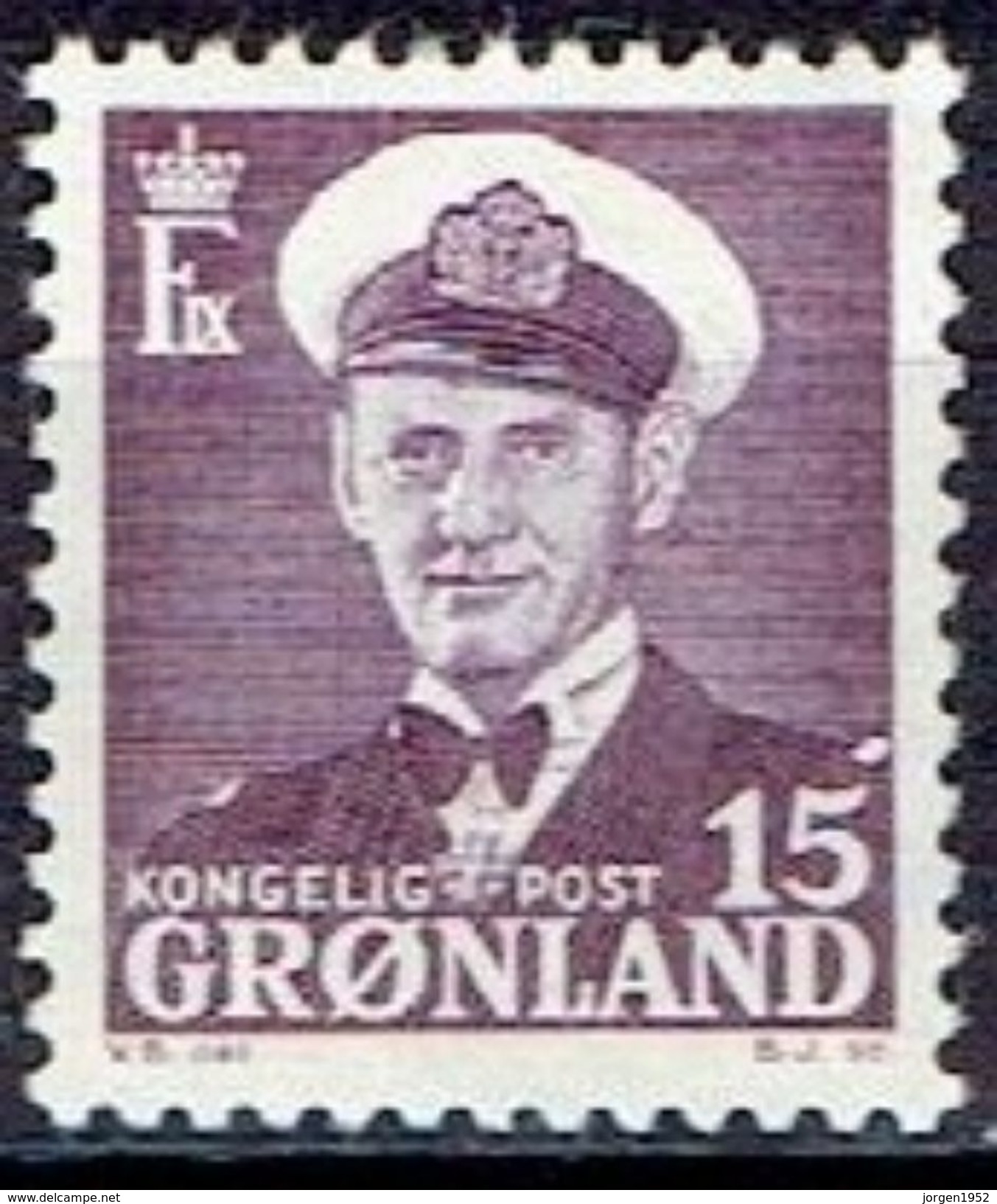 GREENLAND  # FROM 1950 STAMPWORLD 31** - Unused Stamps