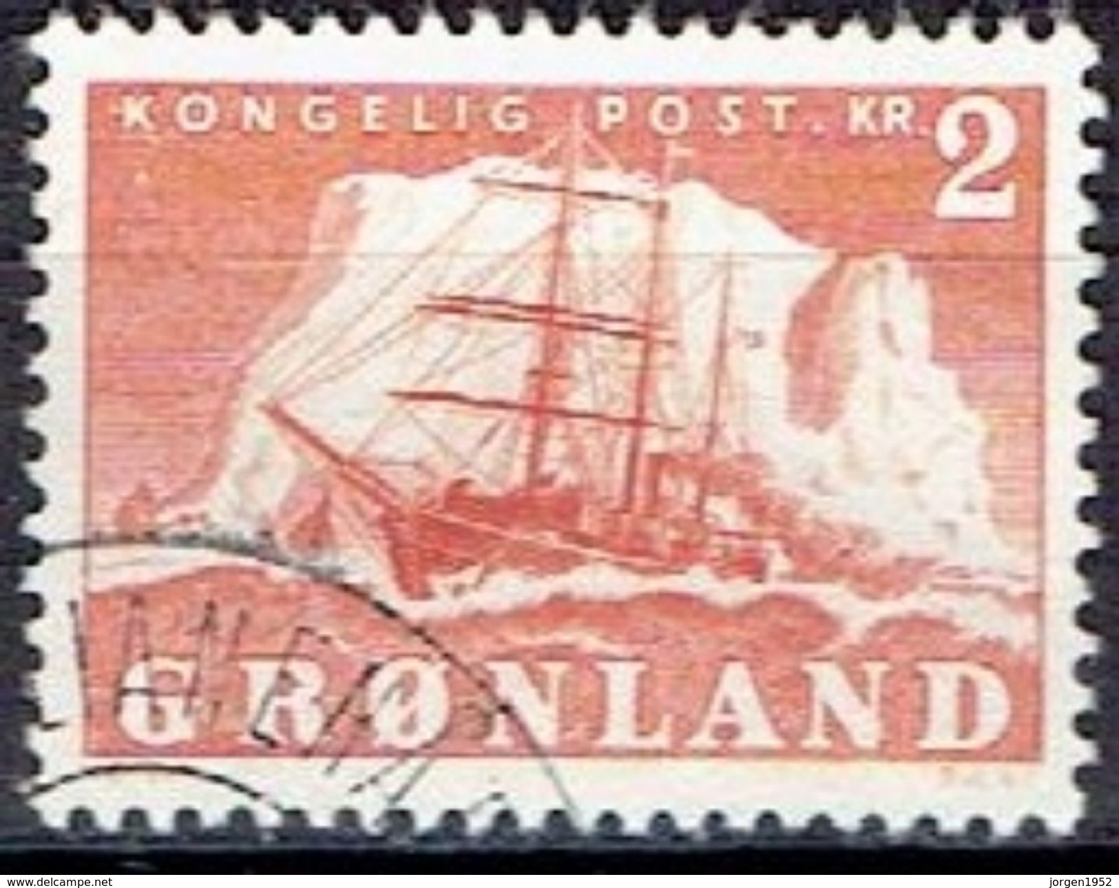 GREENLAND  # FROM 1950 STAMPWORLD 35 - Used Stamps