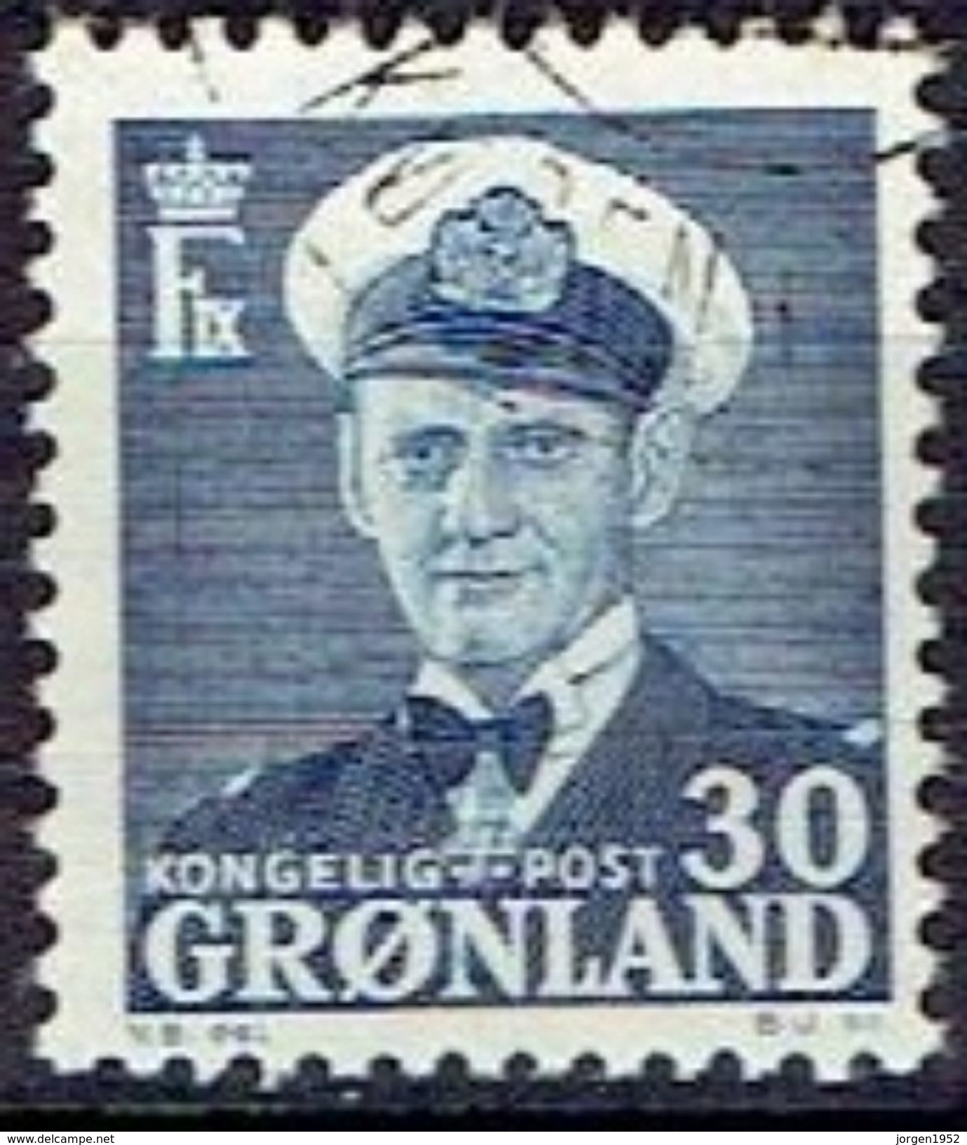 GREENLAND  # FROM 1953 STAMPWORLD 36 - Usados