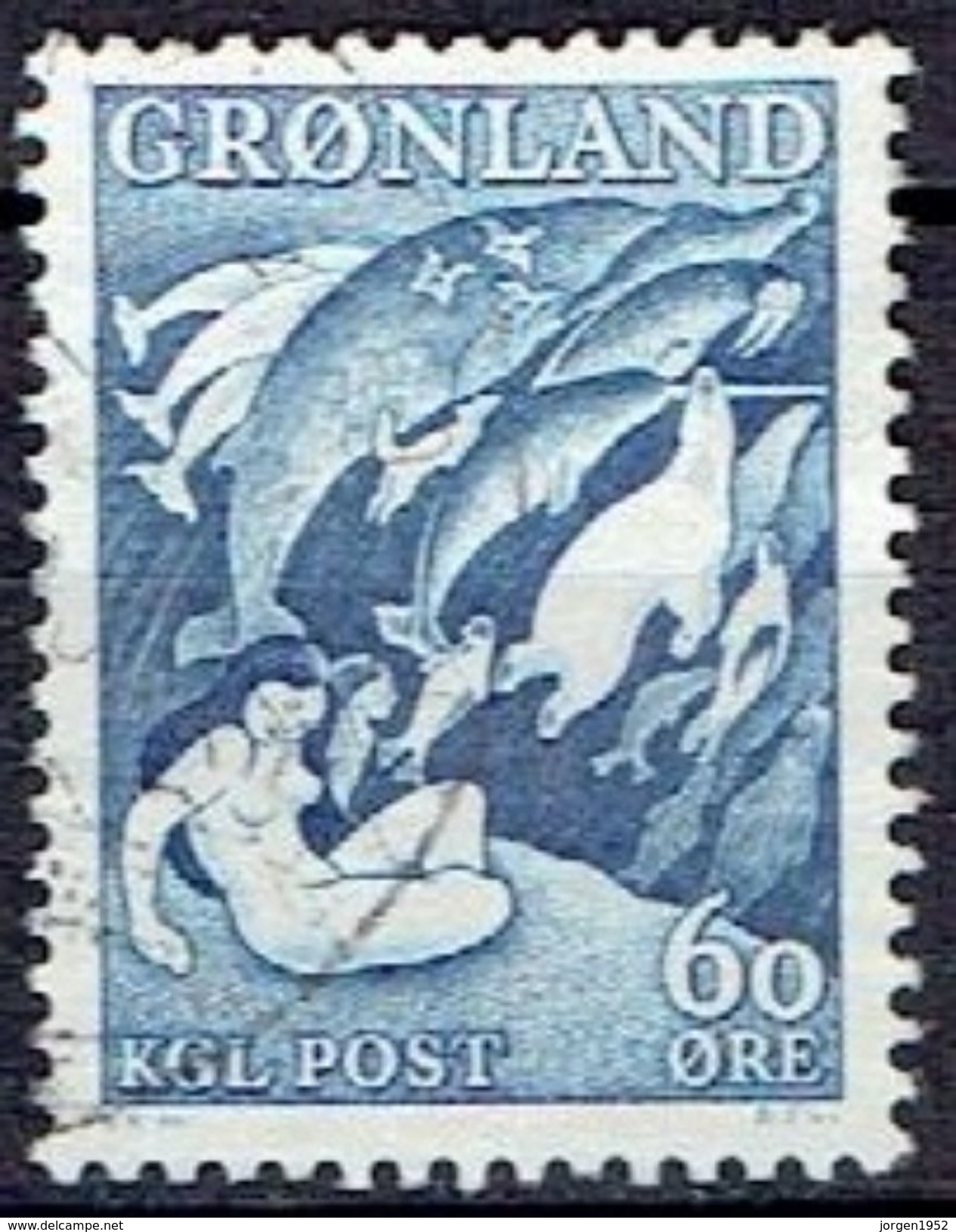 GREENLAND  # FROM 1957 STAMPWORLD 39 - Usados