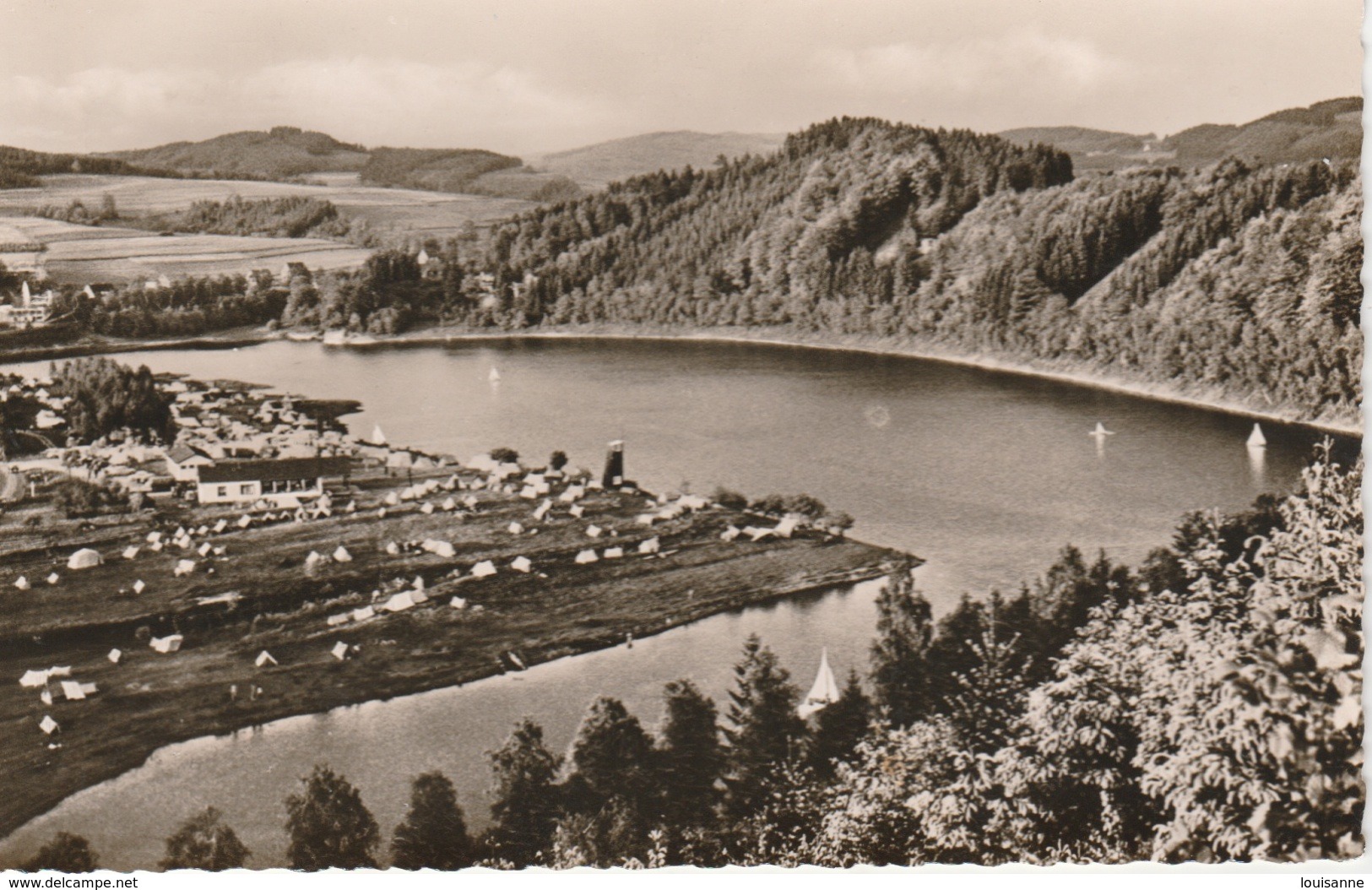 17 / 9 / 407 -   JUGENDZELLPLATZ  AN  DER  AGGERTALSPERRE  -  CPSM - Gummersbach