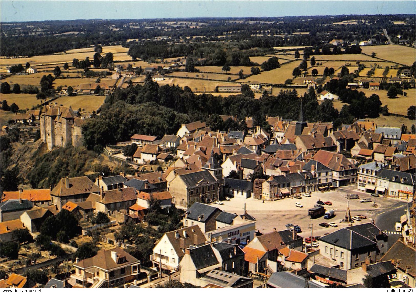 23-BOUSSAC- VUE AERIENNE GENERALE - Boussac