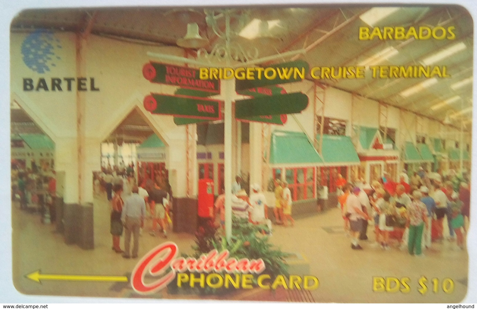 Barbados 16CBDC  Cruise Terminal $10 - Barbados (Barbuda)