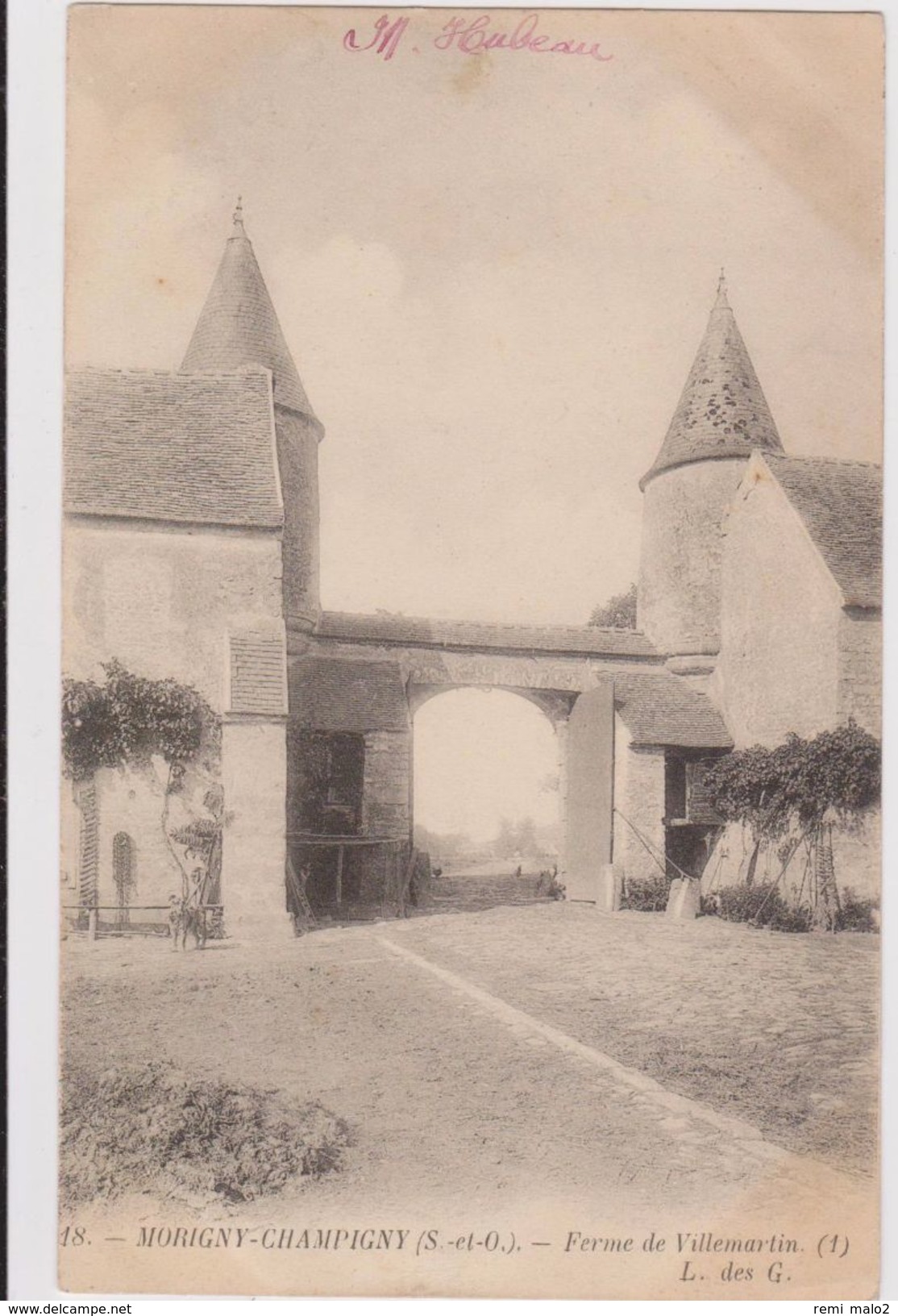 CARTE POSTALE   MORIGNY-CHAMPIGNY 91  Ferme De Villemartin - Autres & Non Classés